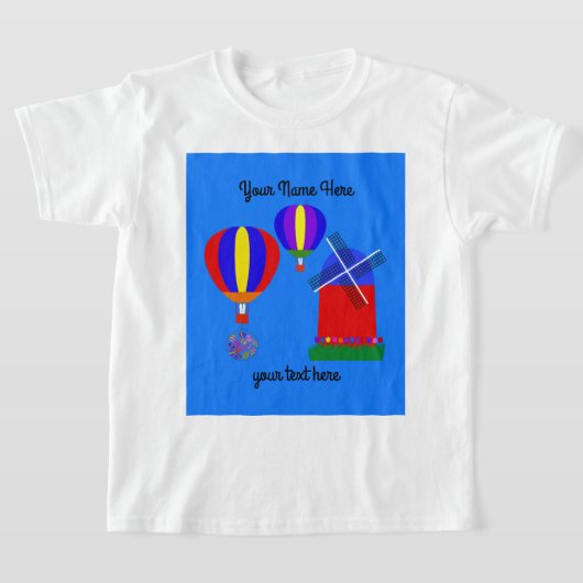 Ballons à air chaud Bunny #1 T-shirt (Poser)