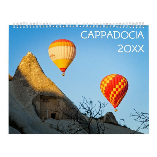 Ballons à air chaud dans le calendrier mural Cappa (Protection)