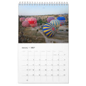 Ballons à air chaud dans le calendrier mural Cappa (Jan 2027)