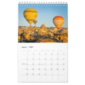 Ballons à air chaud dans le calendrier mural Cappa (Mar 2027)
