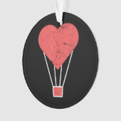 Ballons à air chaud de coeur mignon (devant)