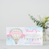 Ballons à air chaud GC Premier anniversaire Merci (Debout devant)