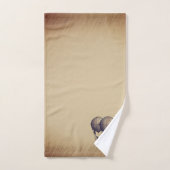 Ballons à vapeur à air chaud avec navire (Serviette à main)