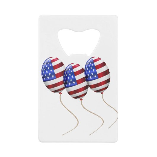 Ballons avec drapeau américain pour 4 juillet (Devant)