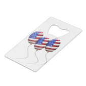 Ballons avec drapeau américain pour 4 juillet (Dos Angle)
