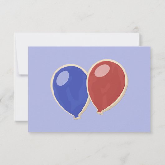 ballons bleu découpe biscuits anniversaire merci (Dos)