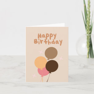 Ballons Bohèmes Joyeux Anniversaire