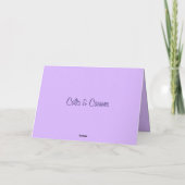 Ballons ~ Carte de voeux (Dos)