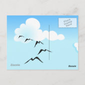 Ballons, carte postale (Dos)