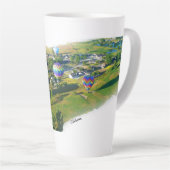 Ballons chauds matinaux Latte Mug en couleur (Angle droit)