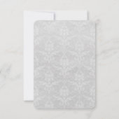 Ballons Coeur Bleu Invitation de douche nuptiale (Dos)