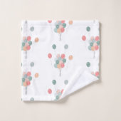 Ballons colorés Pastel Party (Gant de toilette)