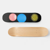Ballons colorés Skateboard (Horz)