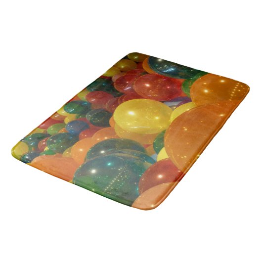 Ballons Colorful Party-ontwerp Badmat (Gekanteld)