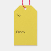 Ballons Colorful Party-ontwerp Cadeaulabel (Achterkant)