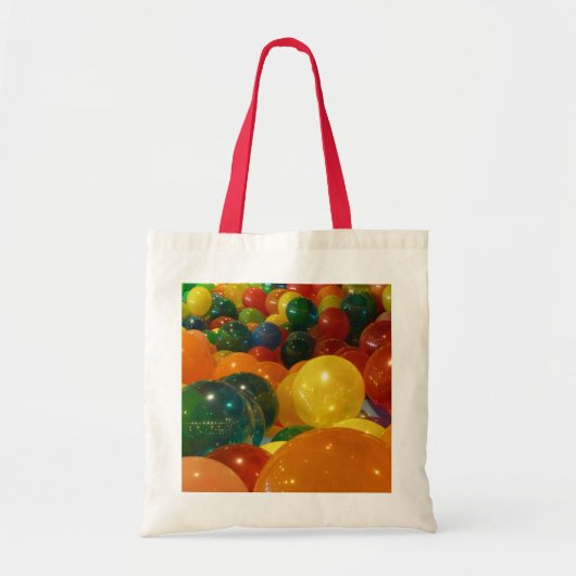 Ballons Colorful Party-ontwerp Tote Bag (Voorkant)
