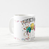 Ballons d'amitié mignons Mug (Devant gauche)