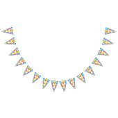 Ballons d'anniversaire drapeaux de bannière (Tout)