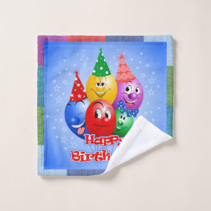 Ballons d'anniversaire joyeux