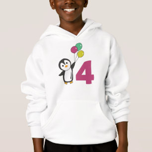 Ballons d'anniversaire Penguin pour enfants Sweat
