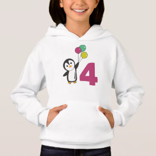 Ballons d'anniversaire Penguin pour enfants Sweat 
