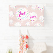 Ballons d'anniversaire personnalisable bannière vi (En situation)