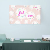 Ballons d'anniversaire personnalisable bannière vi (Salon professionnel)