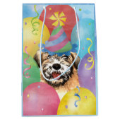 Ballons d'anniversaire Roue Sac cadeau Terrier (Devant)