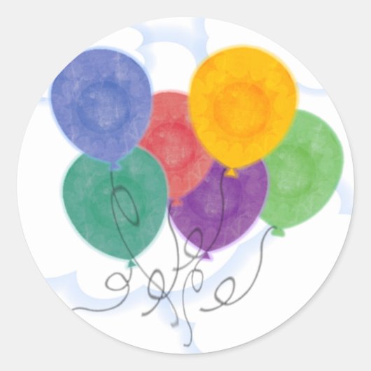 Ballons dans le sticker Sky (Devant)