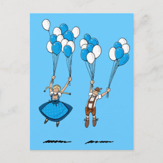 Ballons de cartes postales BEAU FESTIVAL Couple