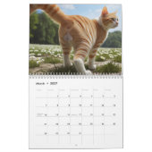 Ballons de chat 2026 drôle Calendrier (Mar 2027)