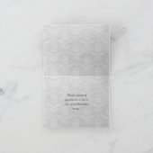 Ballons de coeur violet Mariage Merci (Intérieur)