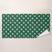 Ballons de foot (Serviette de bain)