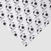 Ballons de football avec le papier de soie de soie (Détail)