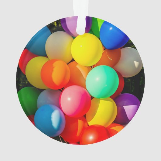 Ballons de jouets colorés (dos)