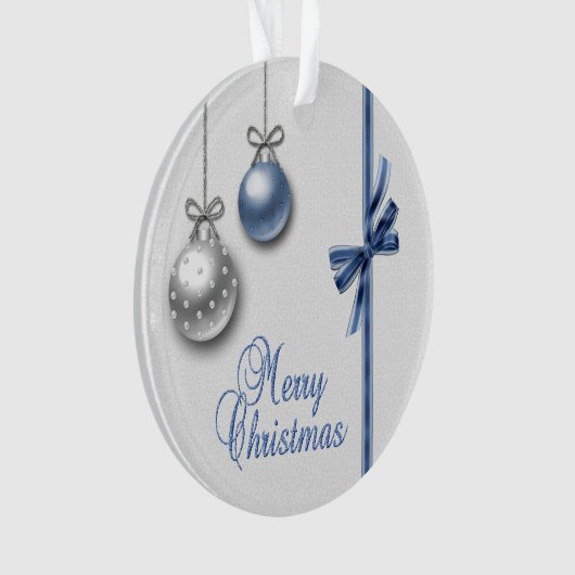 Ballons de Noël brillants et élégants (devant)