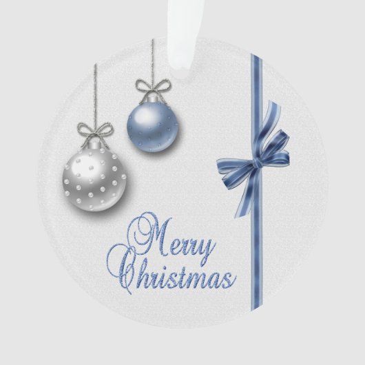 Ballons de Noël brillants et élégants (devant)