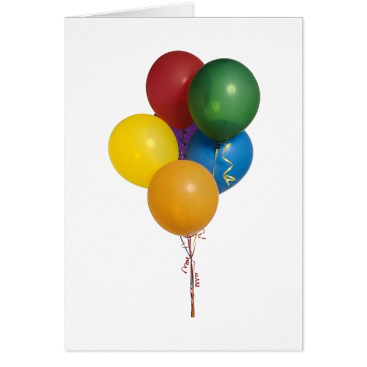 Ballons de parties multicolores (Devant)