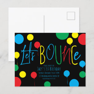 Ballons de rebond pour enfants Ballons Invitation