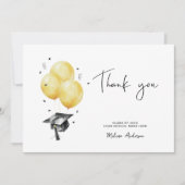 Ballons de remise de diplôme Merci (Devant)