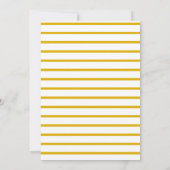 Ballons d'or 3e anniversaire Invitations (Dos)