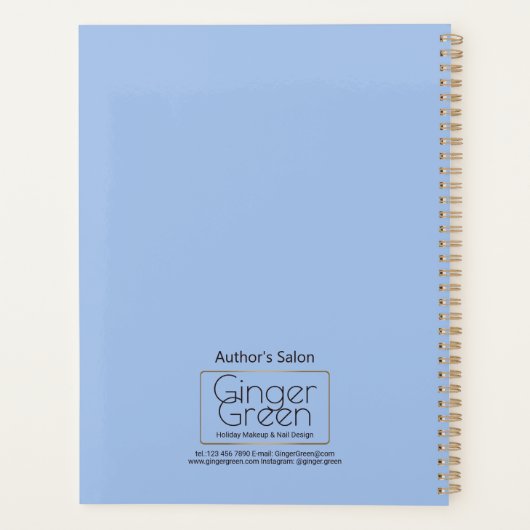 Ballons d'or bleu rose (Dos)