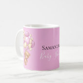 Ballons d'ours en peluche Mug de café rose (Devant gauche)