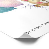 Ballons d'ours en peluche - Poster des Faveurs (Coin)