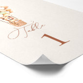 Ballons d'ours Numéro de tableau Poster (Coin)