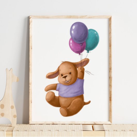 Ballons d'ours pour bébé Imprimer | Impression du