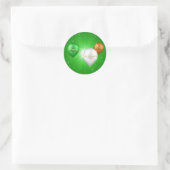 Ballons irlandais de la Saint-Patrick - Sticker (Sac)