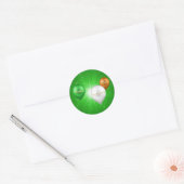 Ballons irlandais de la Saint-Patrick - Sticker (Enveloppe)