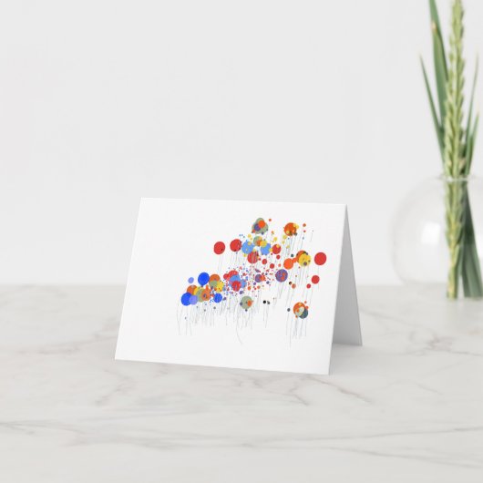 Ballons Kaart (Voorkant)