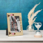 Ballons nounours 5 x 7 Plaque photo avec Easel (Côté)